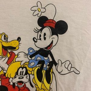 Mickey and Friends Graphic Tee (v neck)